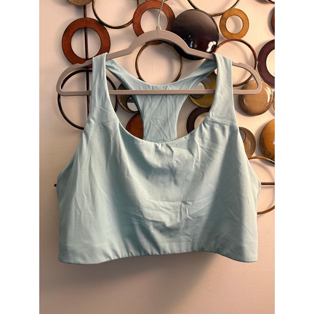 Bra 38: Women Old Navy teal 3x sports bra